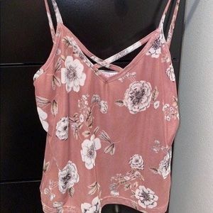 a’gaci mauve tank top
